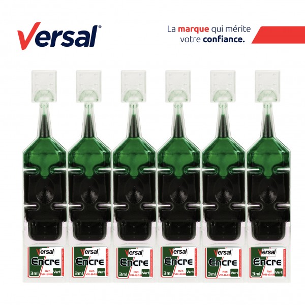 Encre Permanente VERSAL Vert Réf-VR848